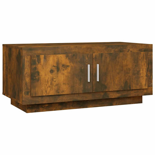 Coffee Table | Smoked oak | Engineered wood | 102 cm x 50 cm x 45 cm