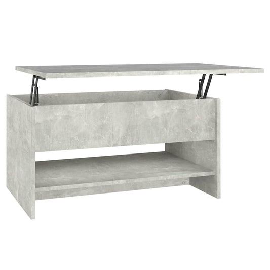 Coffee Table | Concrete Grey | Engineered Wood | Medium | Coffee Table