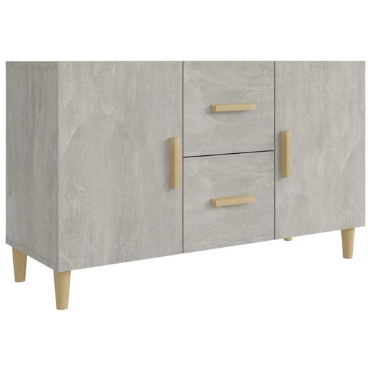 Sideboard | Concrete grey | Engineered wood | Medium | Sideboard