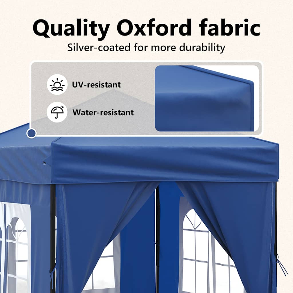 Party Tent | Blue | 210D Oxford Fabric | Small | Foldable | Party Tent