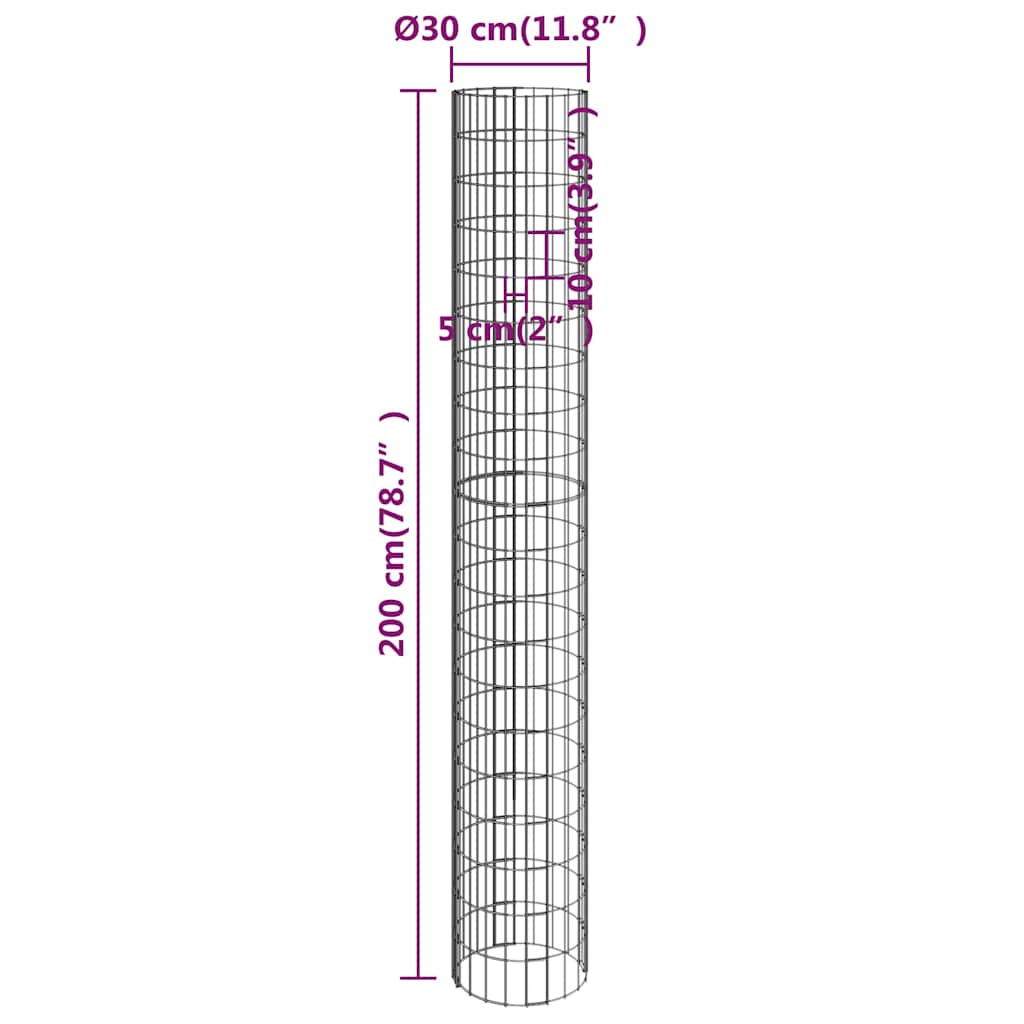 Gabion Raised Bed | Silver | Galvanised steel | Various sizes