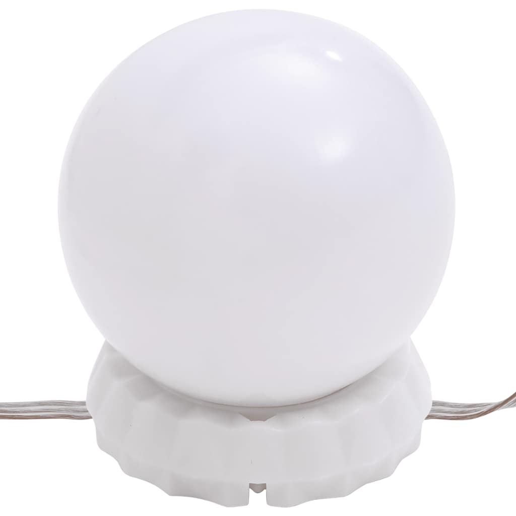 Mirror With Led Light | Silver | Glass, Plastic | 90x45 cm