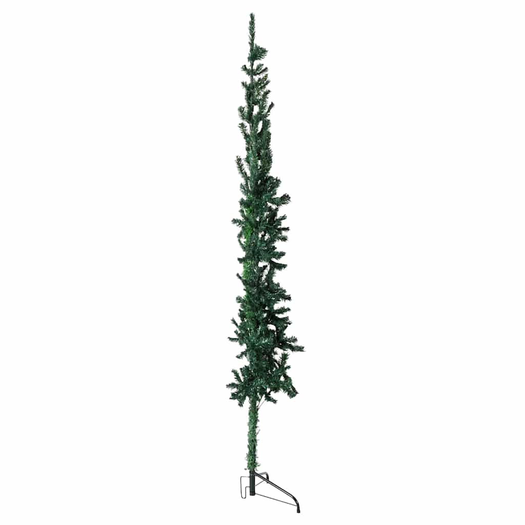 Artificial Half Christmas Tree Green PVC 70.9 in