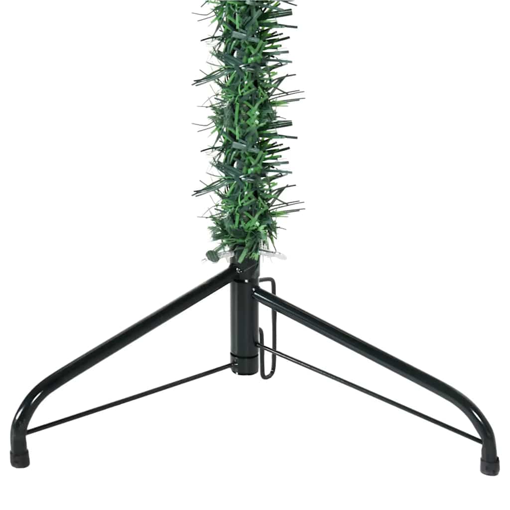 Artificial Half Christmas Tree Green PVC 70.9 in