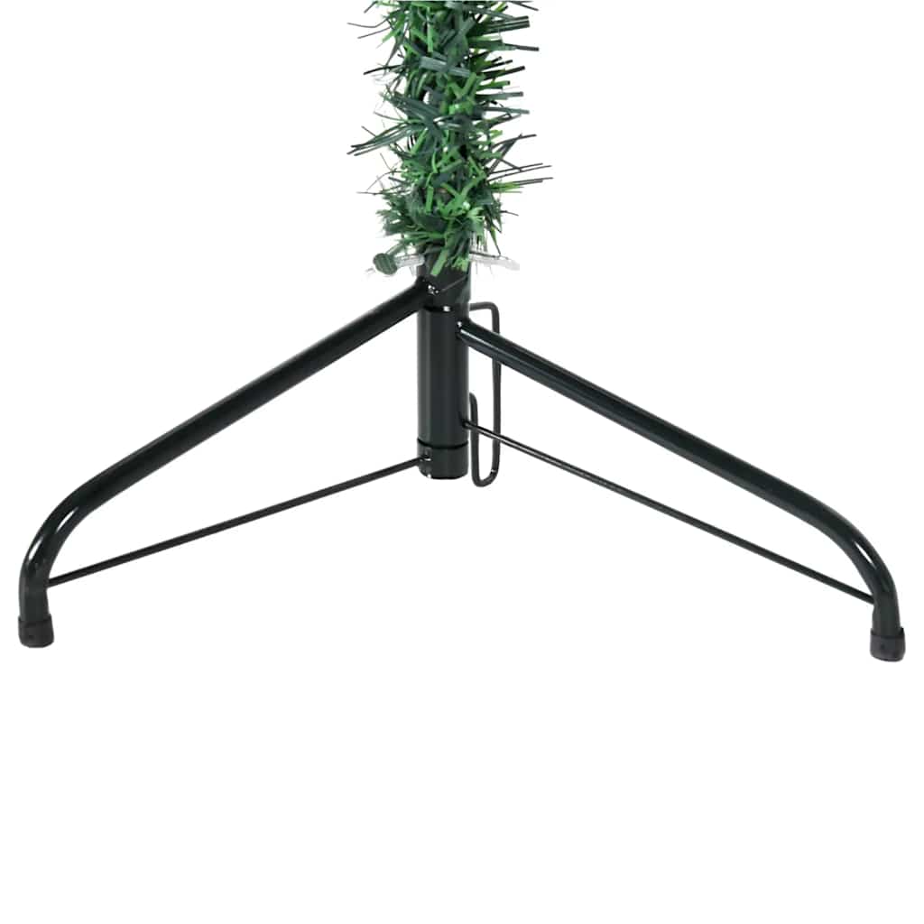 Artificial Half Christmas Tree Green PVC 82.7 in