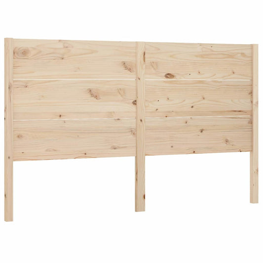 Headboard 206x4x100 cm Solid Wood Pine