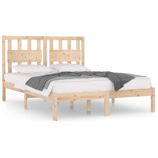 Bed Frame | Natural pine | Solid pine wood (untreated) | Super King