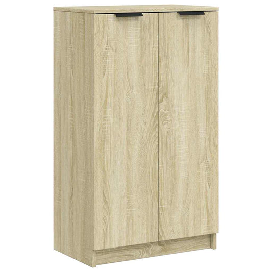 Shoe Cabinet | Sonoma Oak | Engineered Wood | Medium | Shoe Cabinet
