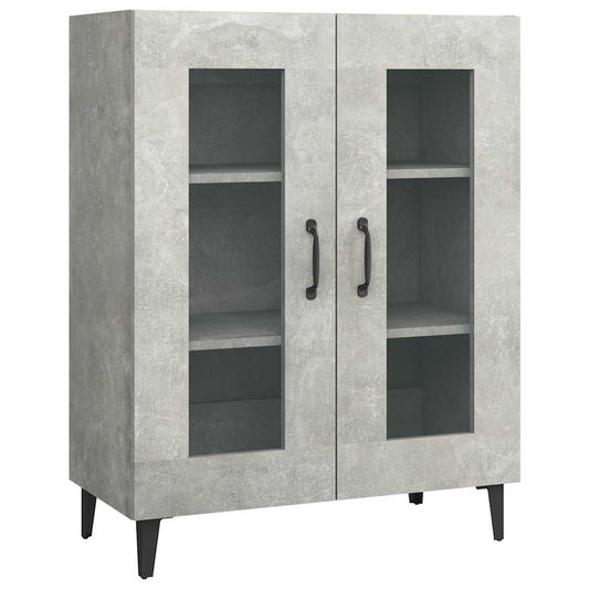 Sideboard Concrete Grey 69,5x34x90 cm Engineered Wood
