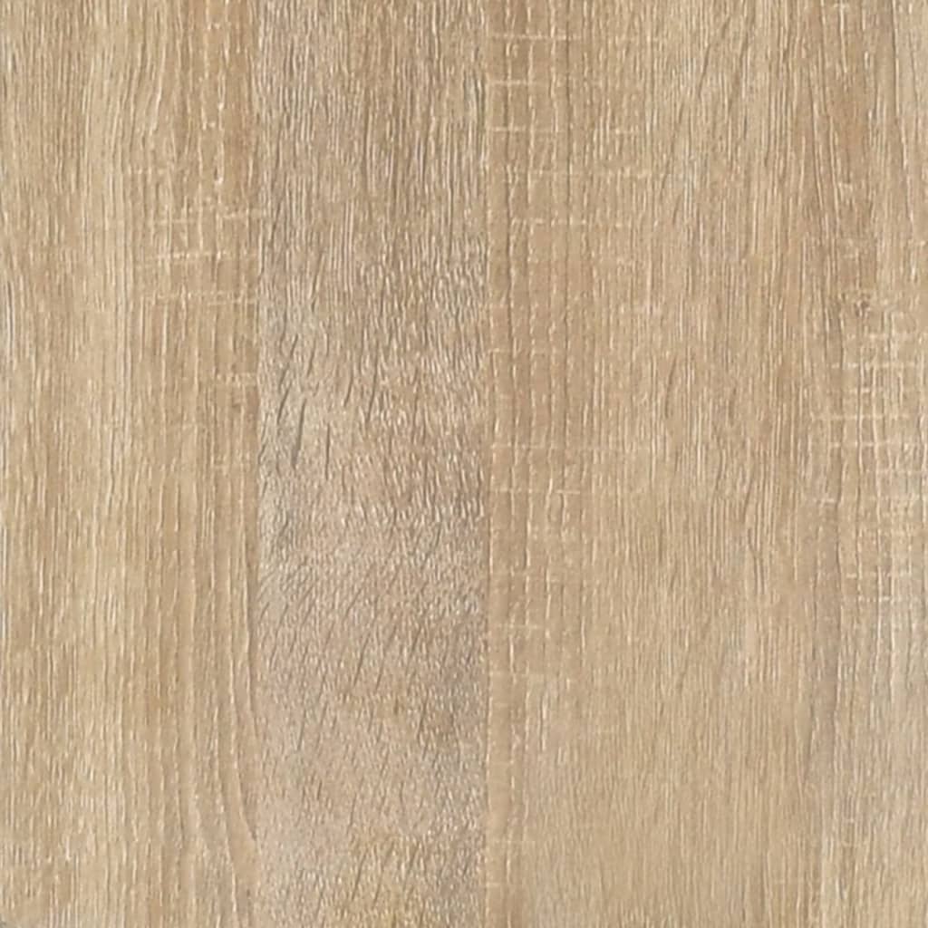 Hanging Wall Cabinet | Sonoma Oak | Engineered Wood, Glass | Medium