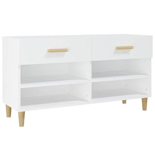 Shoe Cabinet | White | Engineered wood | Medium | Shoe Cabinet