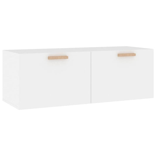 Floating Cabinet | White | Engineered wood | Medium