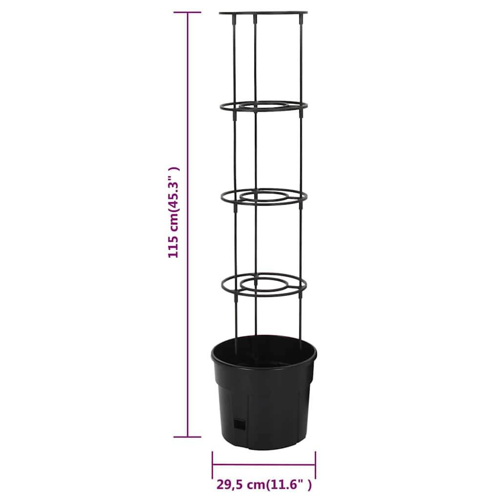 Tomato Grower | Anthracite | Polypropylene | Tall