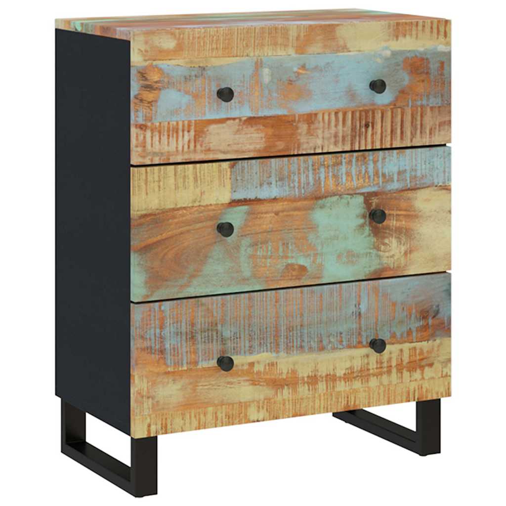 Sideboard 60x33x75 cm Solid Wood Reclaimed