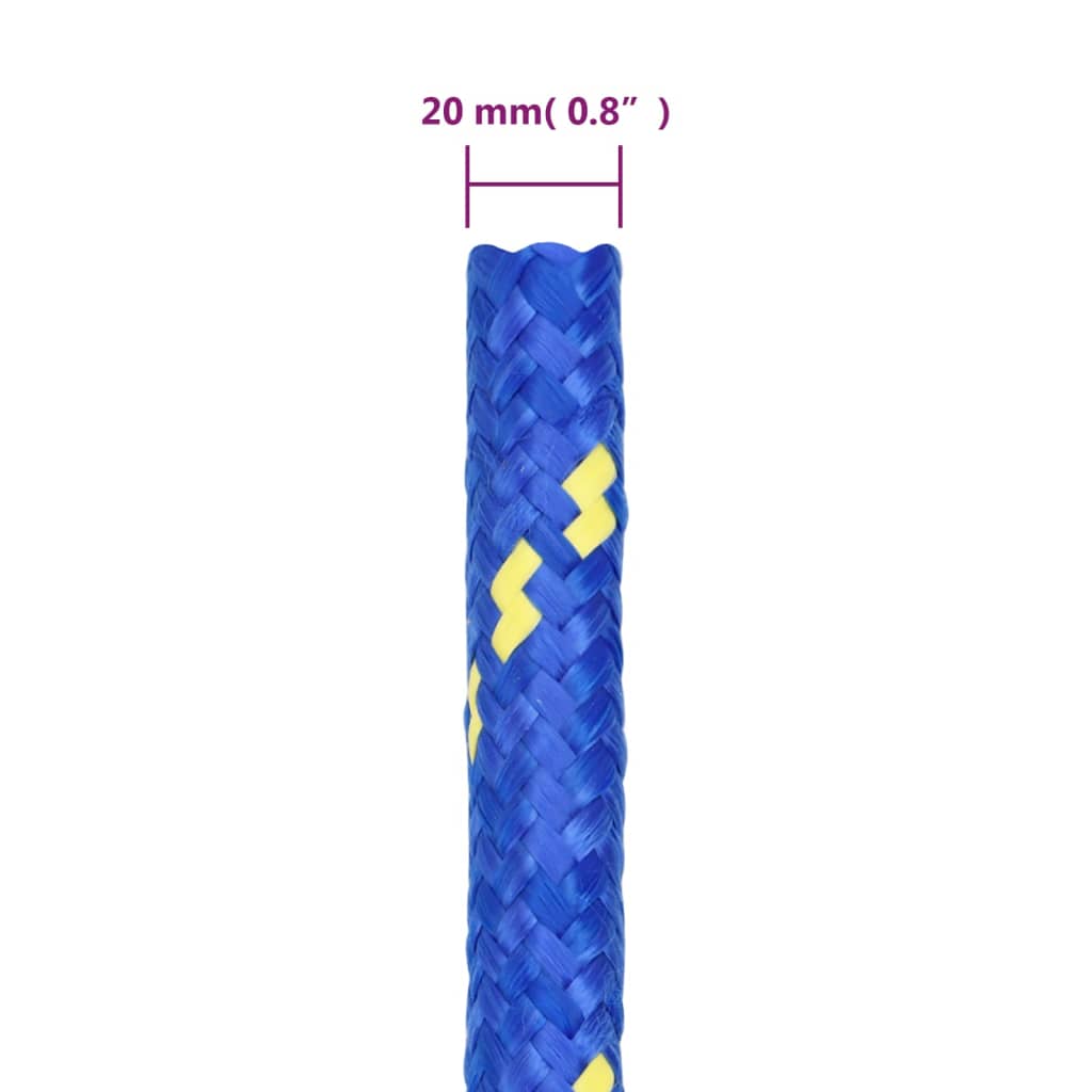 Boat Rope Blue 20 mm 50 m Polypropylene