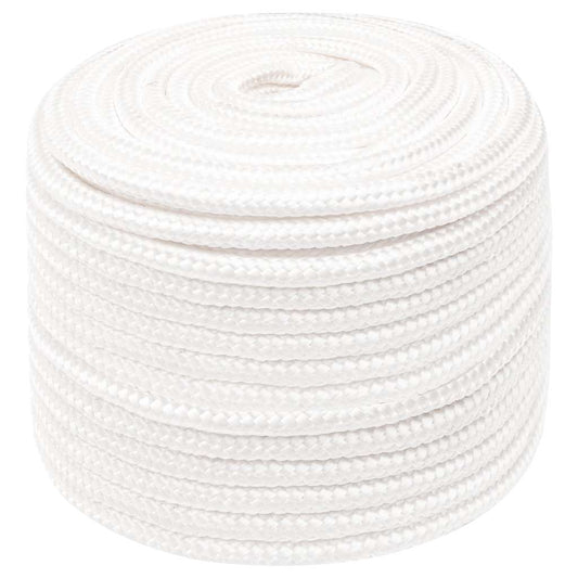 Boat Rope Full White 14 mm 100 m Polypropylene