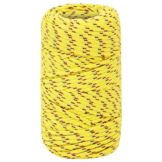 Boat Rope Yellow 2 mm 250 m Polypropylene