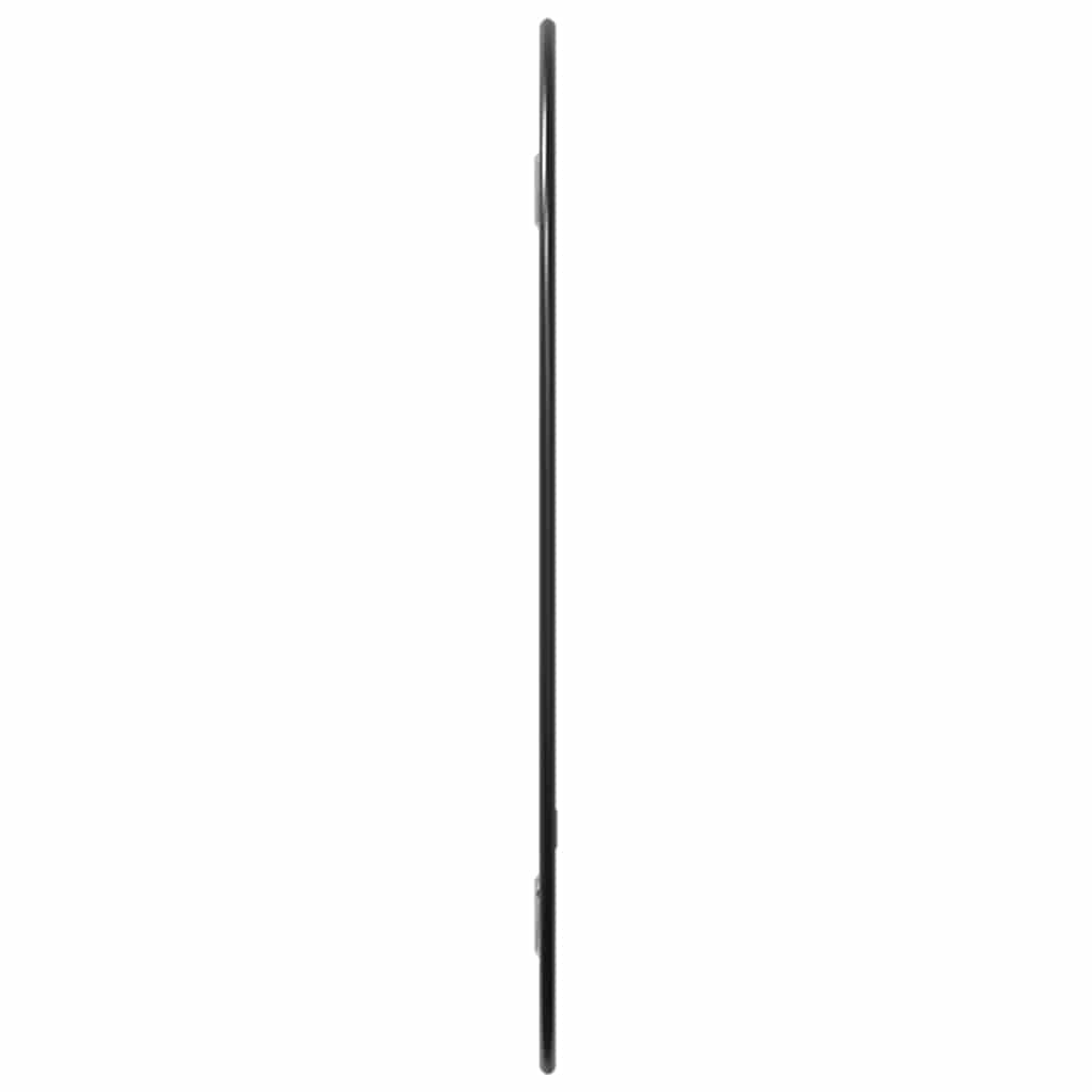 Wall Mirror Black 30x25 cm