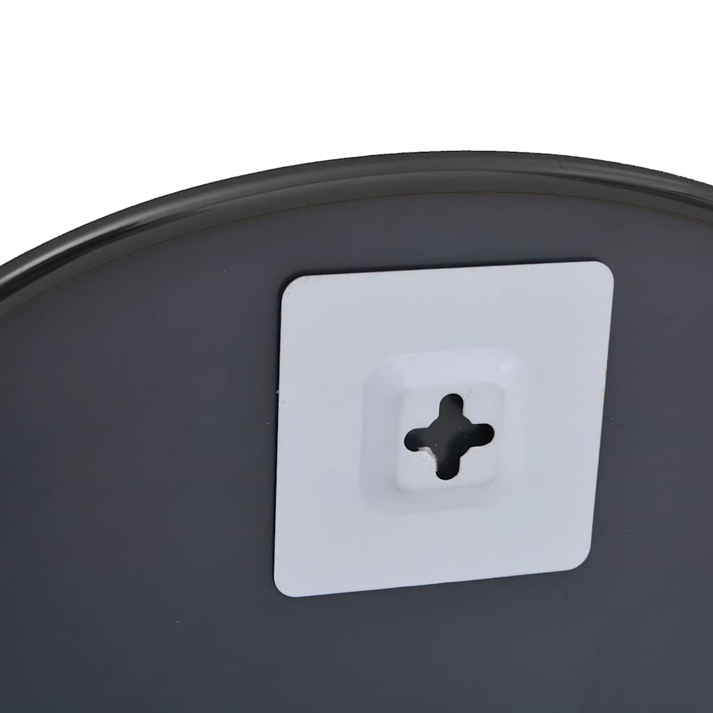 Wall Mirror Black 30x25 cm