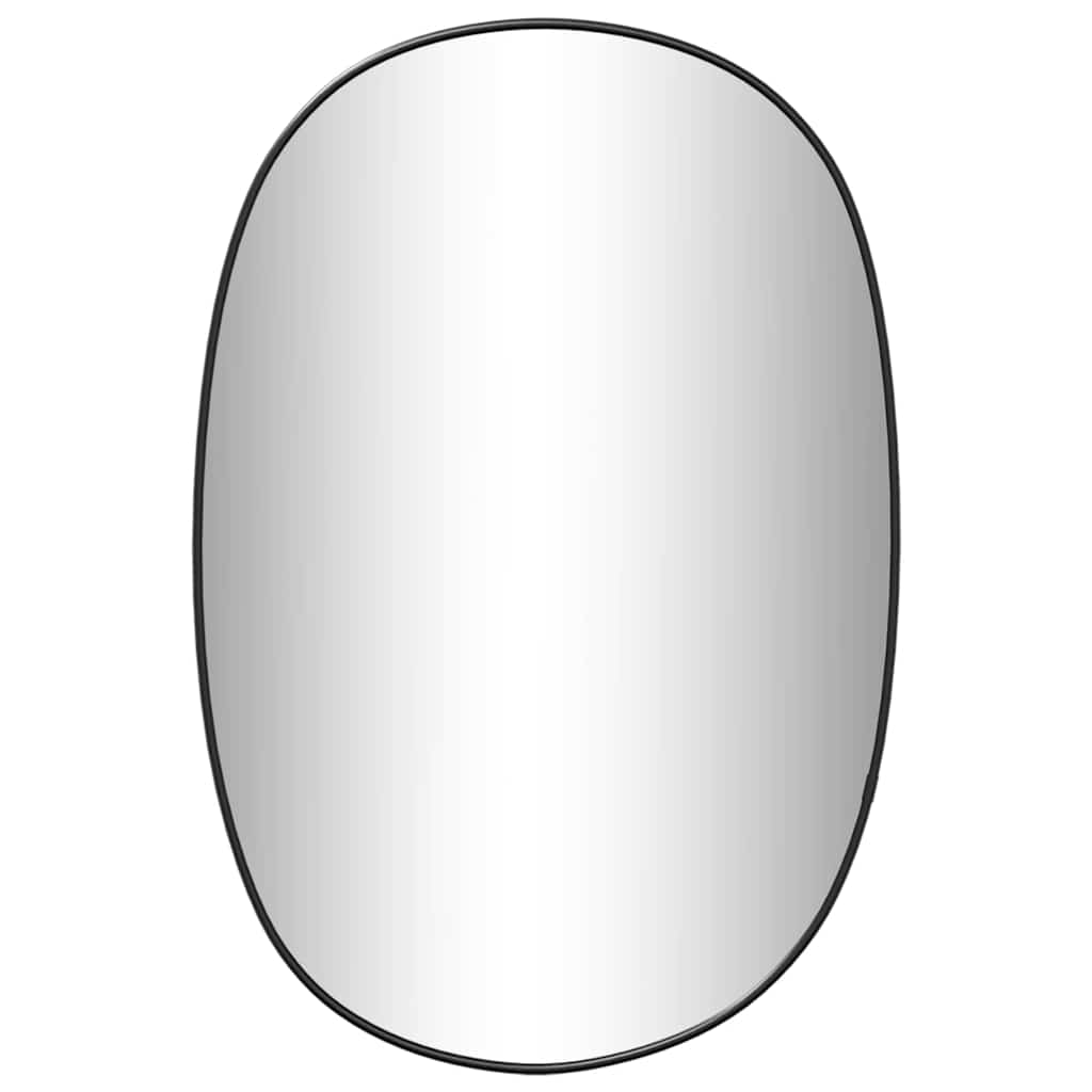 Wall Mirror Black 60x40 cm