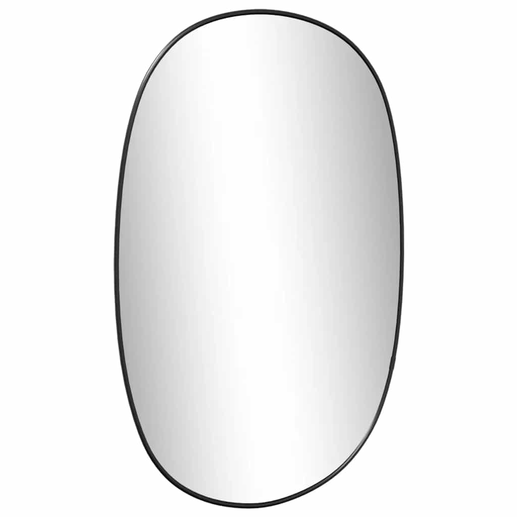 Wall Mirror Black 60x40 cm