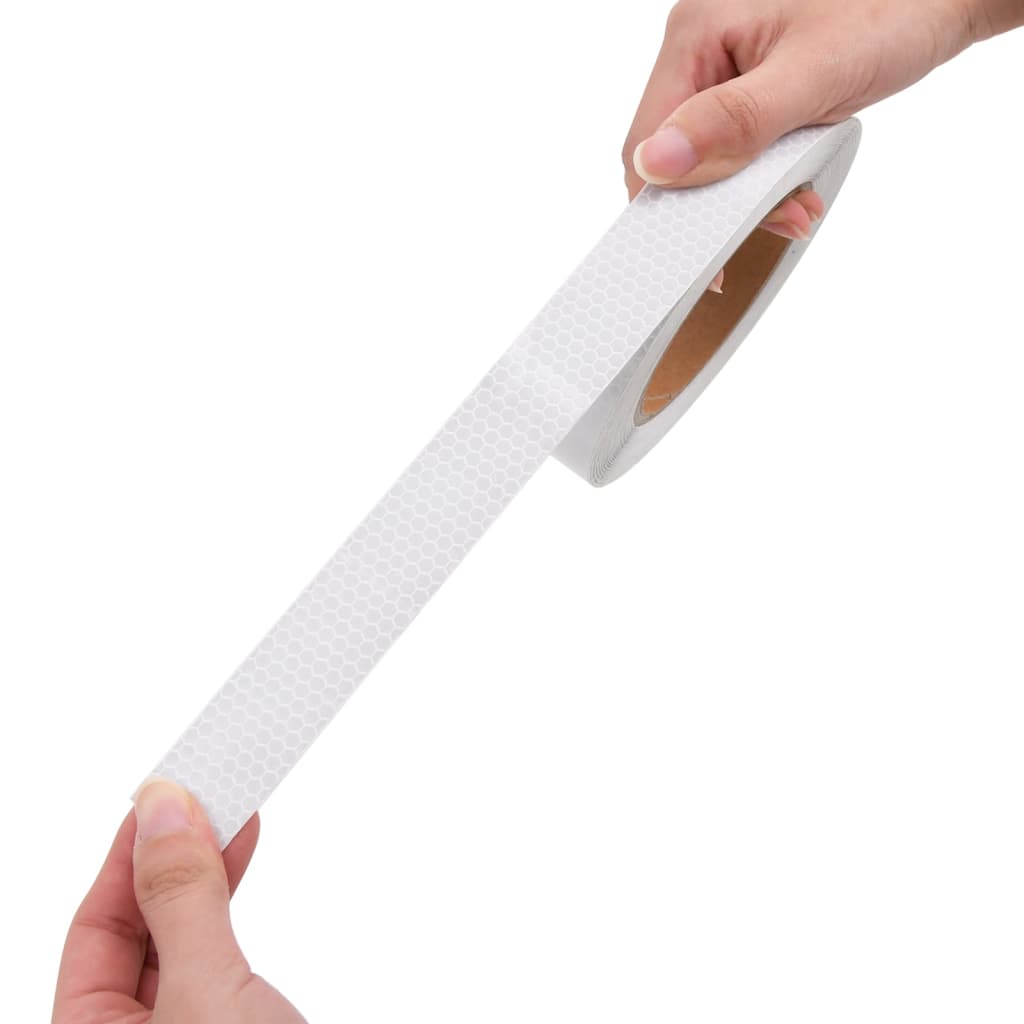 Reflective Tape White 2.5 cmx20 m PVC