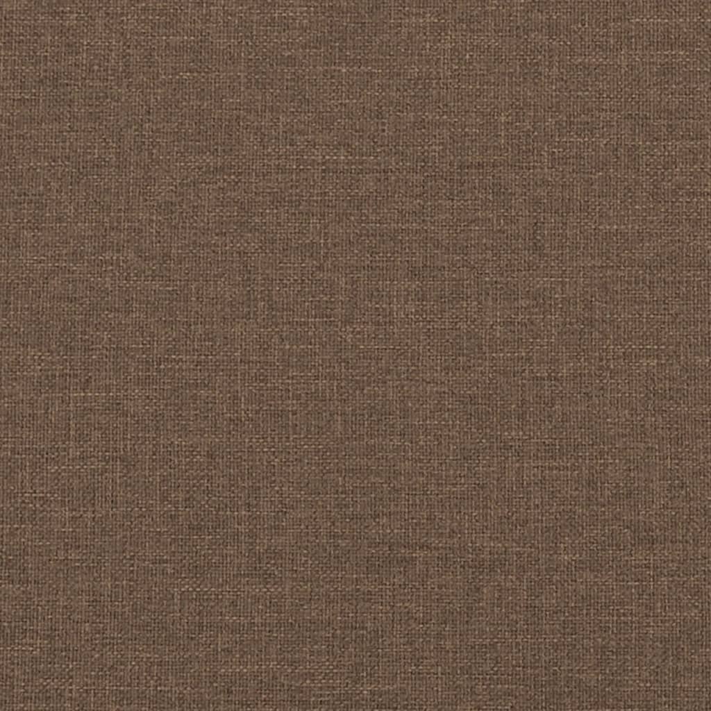 Massage Reclining Office Chair Brown Fabric
