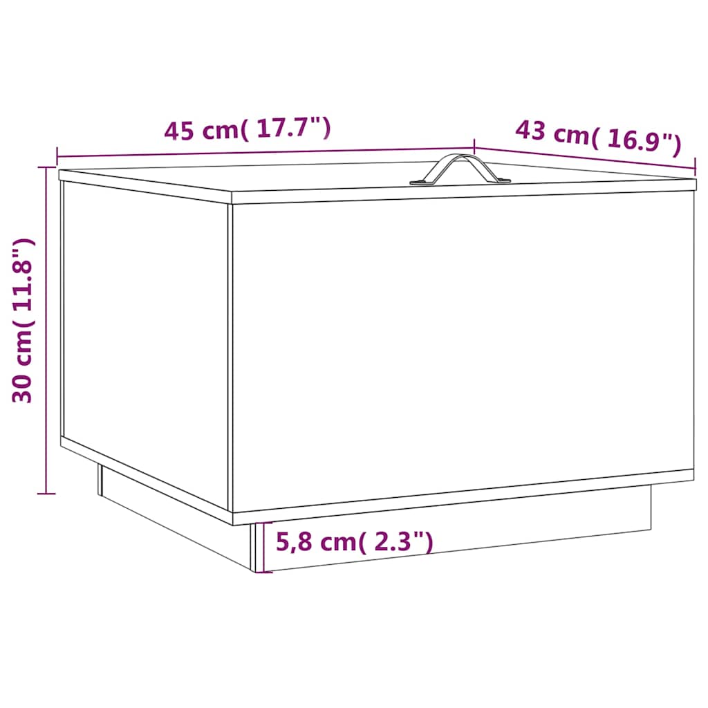 Storage Box | Set of 3 | Black | Solid pine wood | Large, Medium, Small