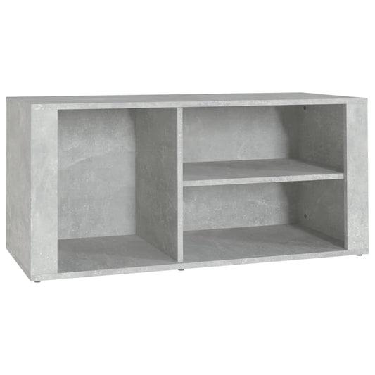 Shoe Cabinet | Concrete grey | Engineered wood | Medium | Storage