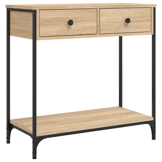 Console Table | Sonoma oak | Engineered wood, Metal | Medium
