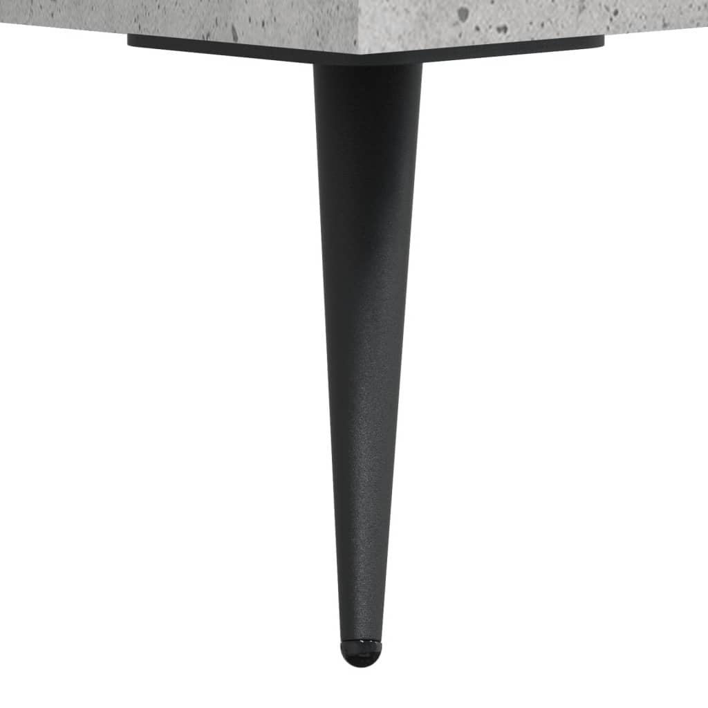 Sideboard Concrete Grey 90x34x80 cm Engineered Wood