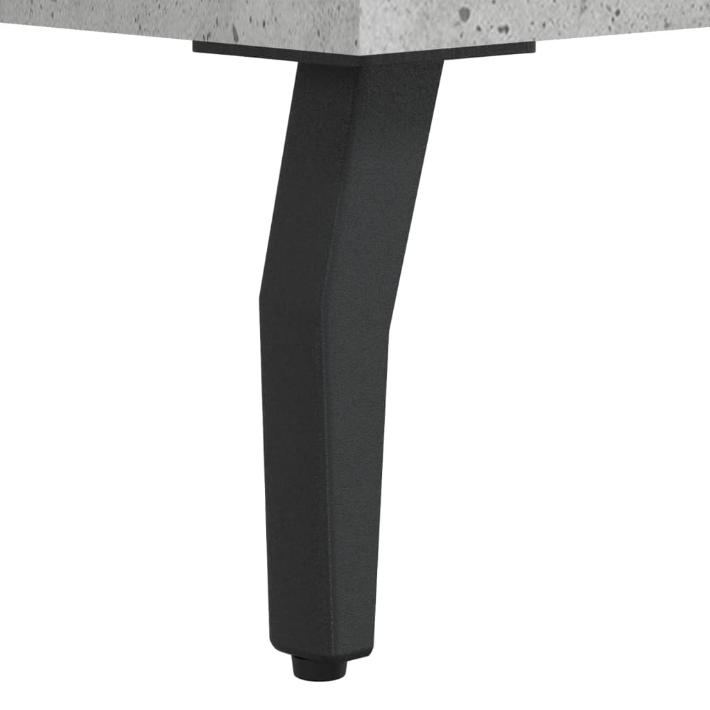 Sideboard Concrete Grey 90x34x80 cm Engineered Wood