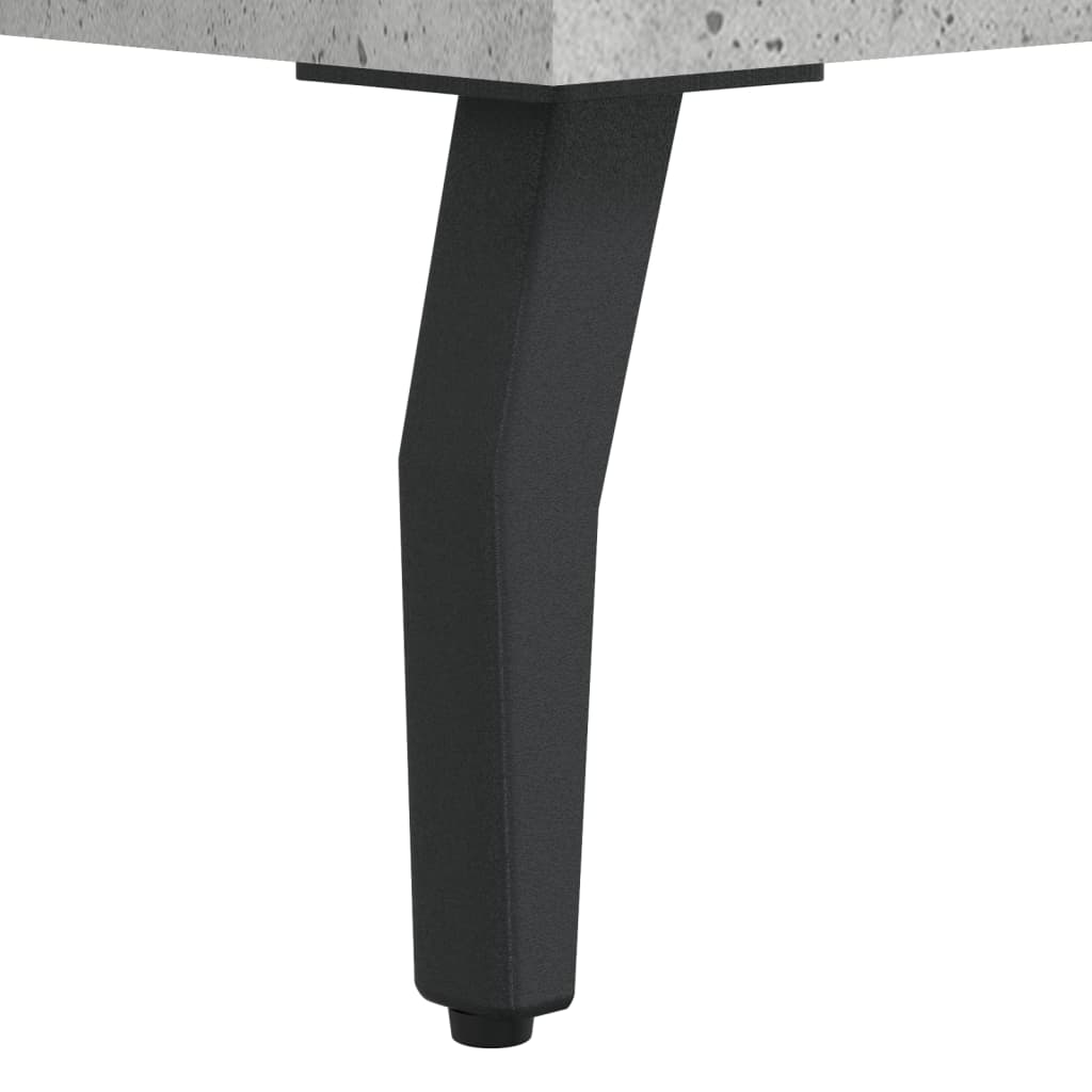 Sideboard Concrete Grey 100x36x60 cm Engineered Wood