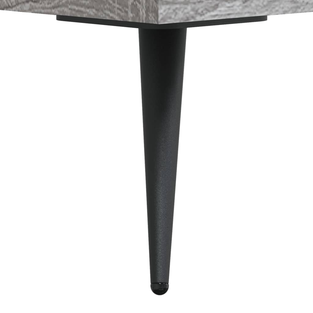 Highboard Grey Sonoma 69.5x31x115 cm Engineered Wood