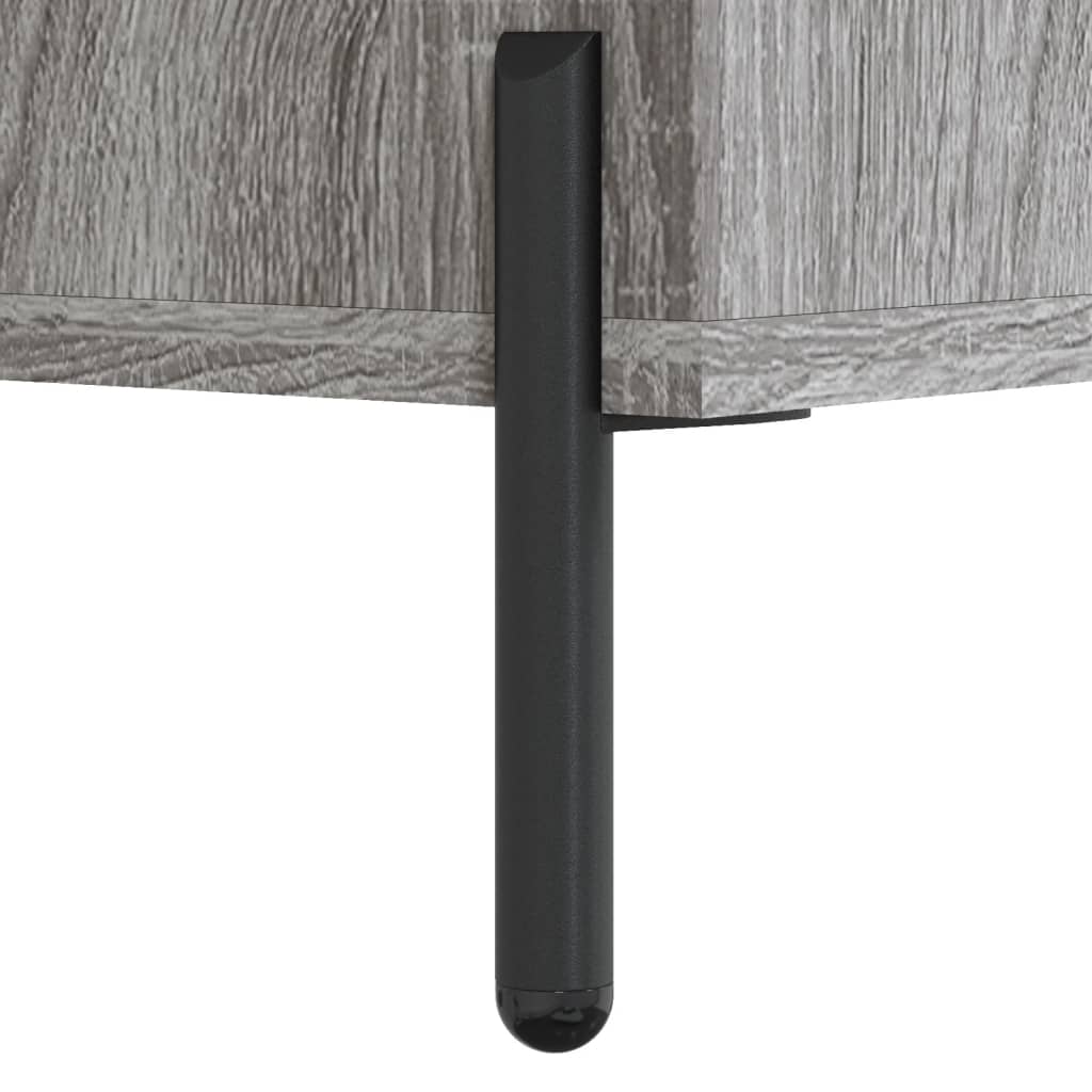 Highboard Grey Sonoma 69.5x31x115 cm Engineered Wood