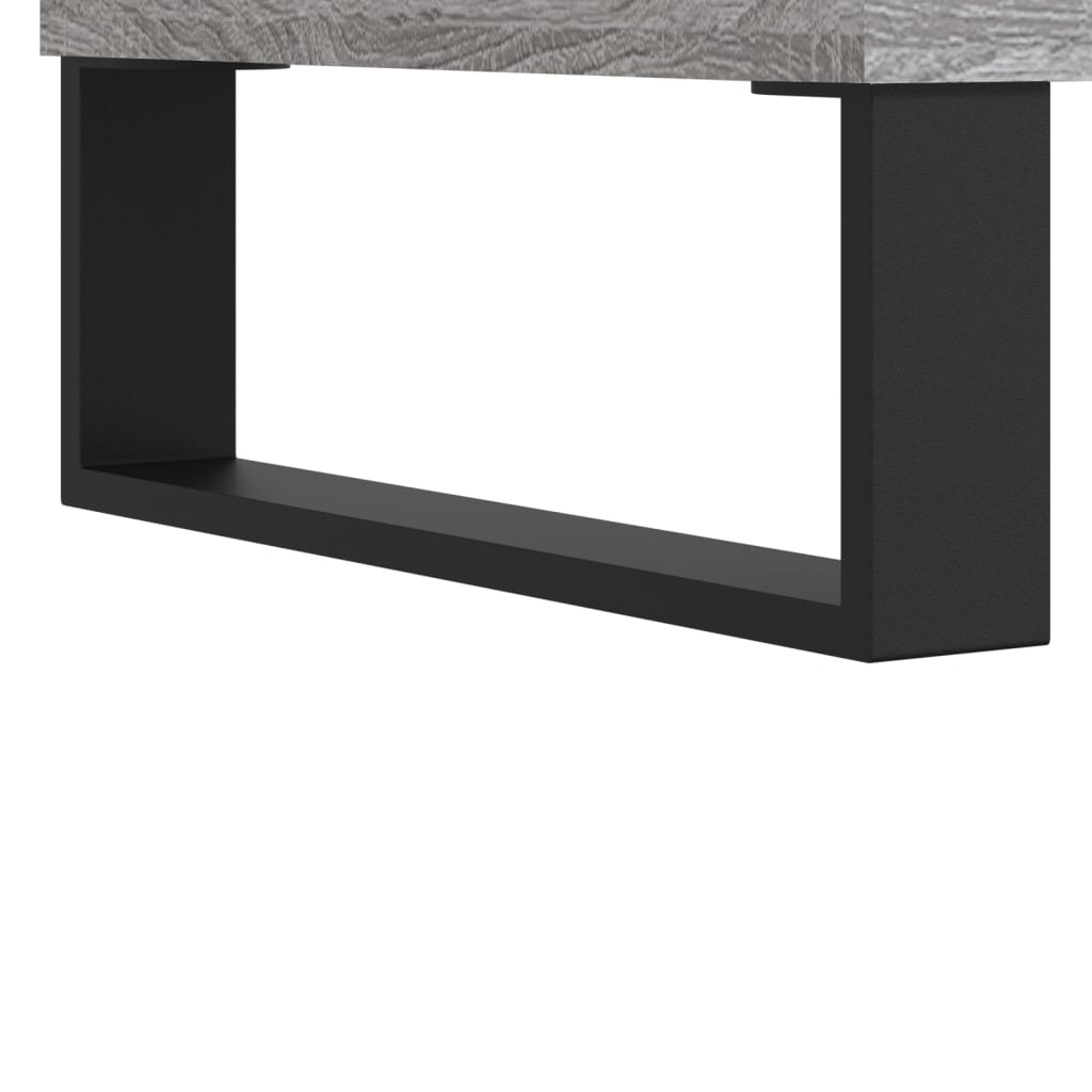 Coffee Tables 2 pcs Grey Sonoma 50x50x40 cm Engineered Wood