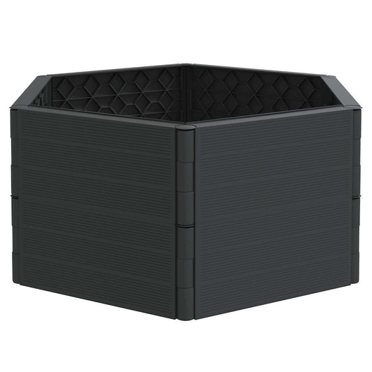 Garden Planter Anthracite PP