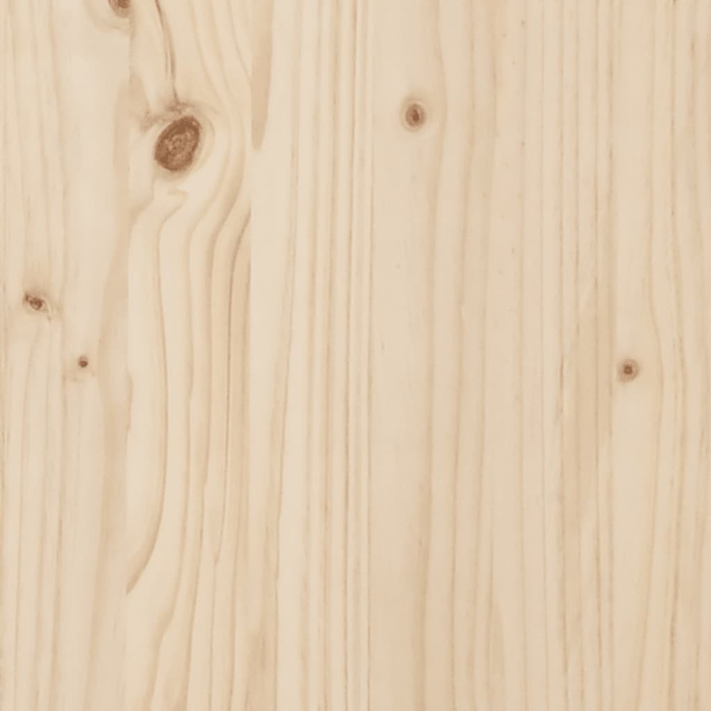 Laundry Basket 88.5x44x66 cm Solid Wood Pine