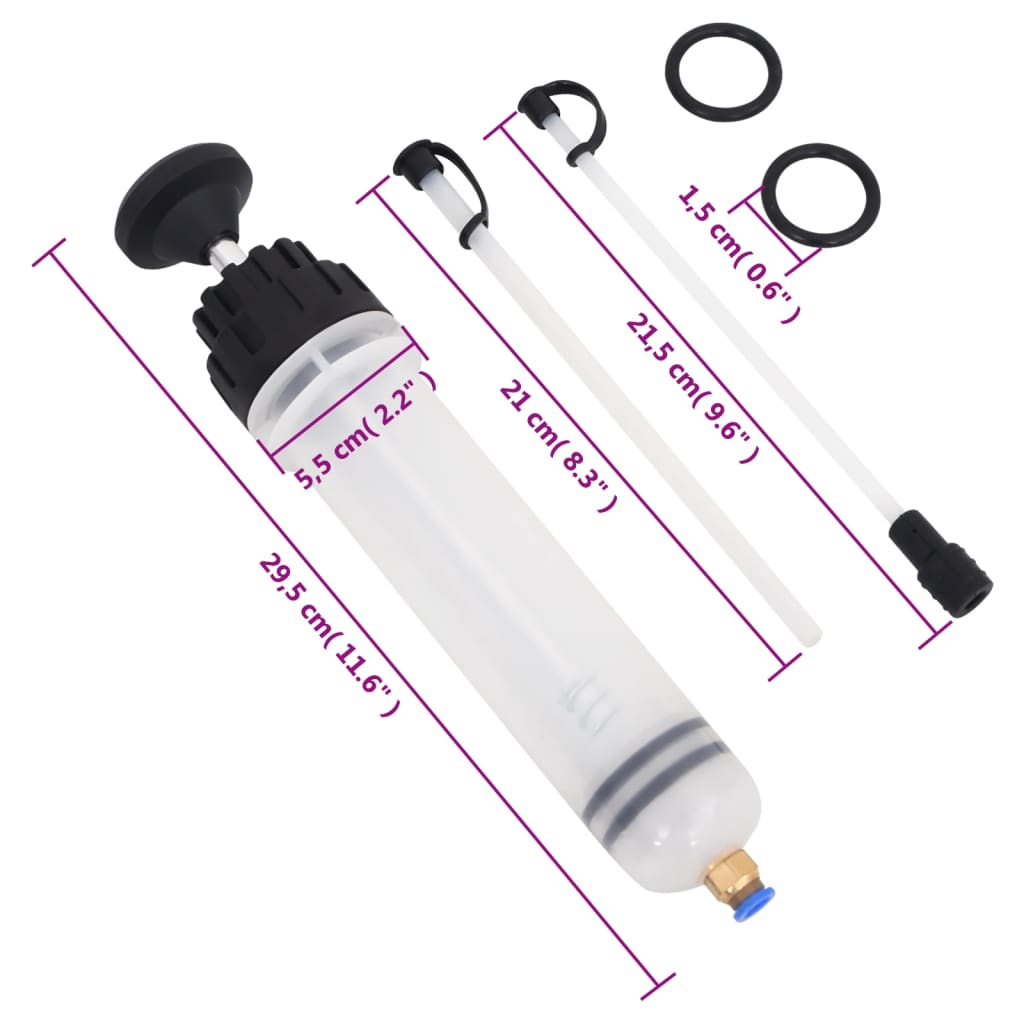 Brake Bleeder White and Black 0.2 L