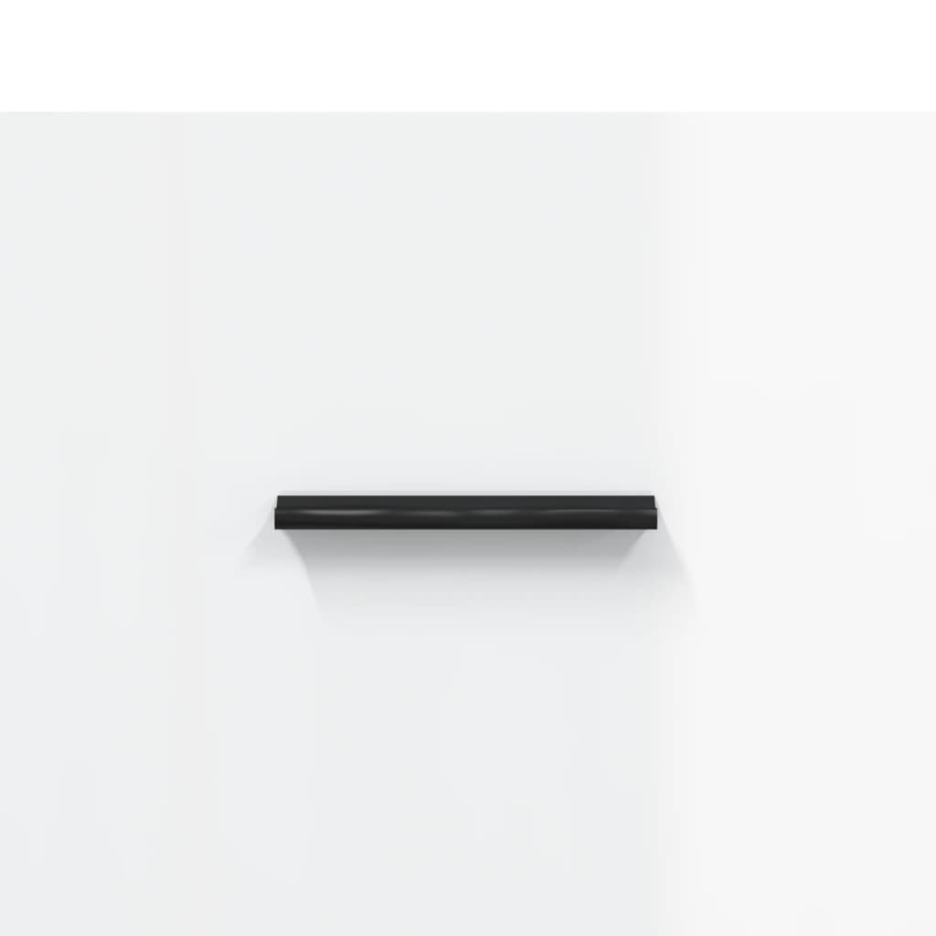 Shoe Bench High Gloss White 102x35x55 cm Engineered Wood