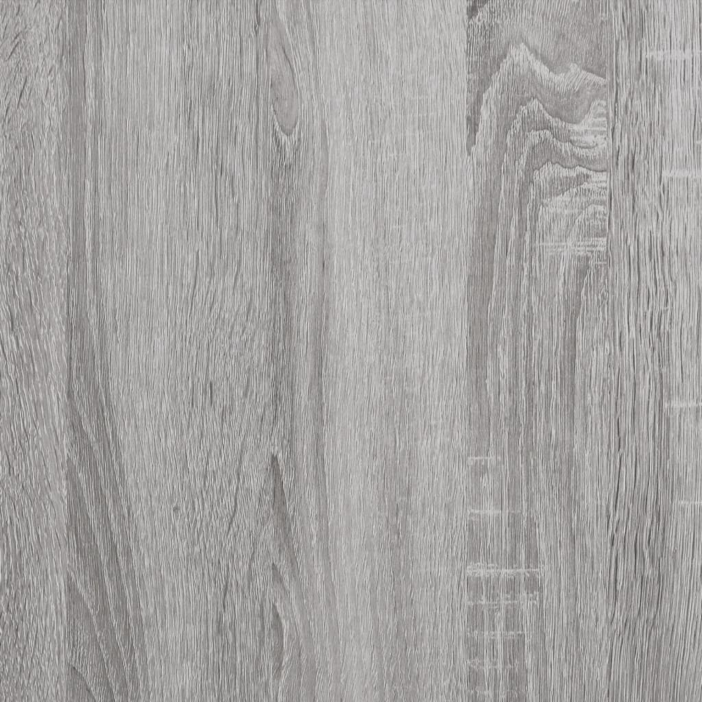 Shoe Bench Grey Sonoma 102x35x55 cm Engineered Wood