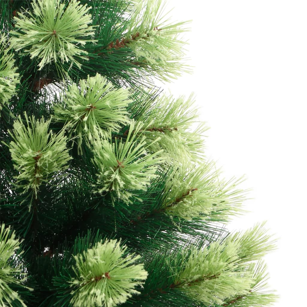 Artificial Hinged Christmas Tree Green PVC 5 ft Collapsible