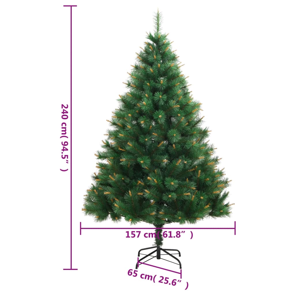 Artificial Hinged Christmas Tree Collapsible