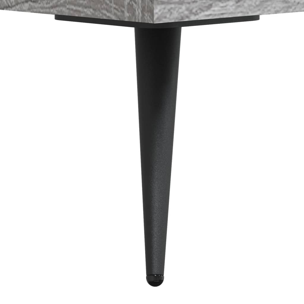 Highboard Grey Sonoma 69,5x34x180 cm Engineered Wood