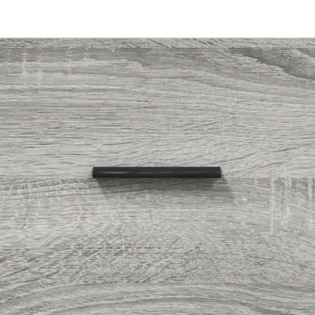 Highboard Grey Sonoma 34,5x34x180 cm Engineered Wood