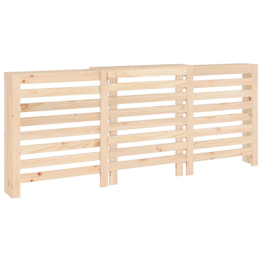 Radiator Cover 210x21x85 cm Solid Wood Pine