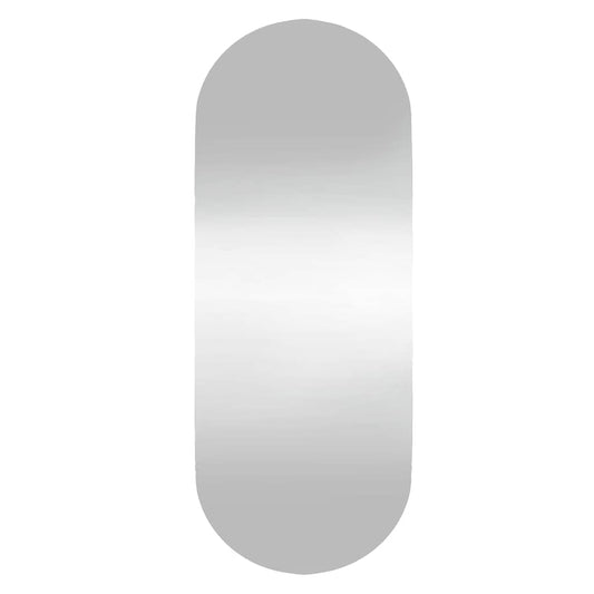 Wall Mirror 20x50 cm Glass Oval
