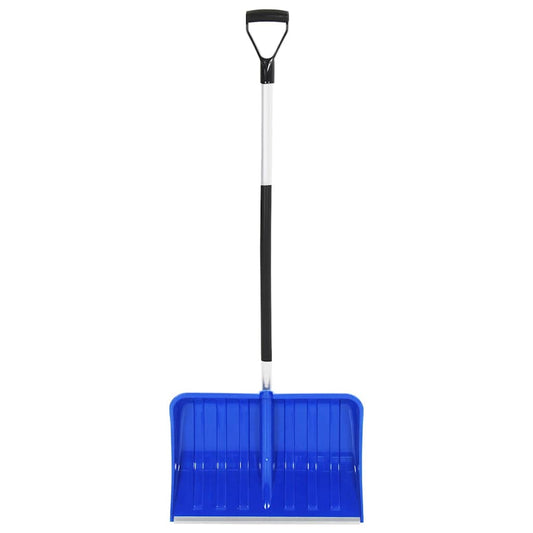 93710 vidaXL Snow Shovel Blue 145 cm Aluminium