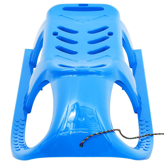 93718 vidaXL Sledge for Children Blue 102,5x40x23 cm Polypropylene