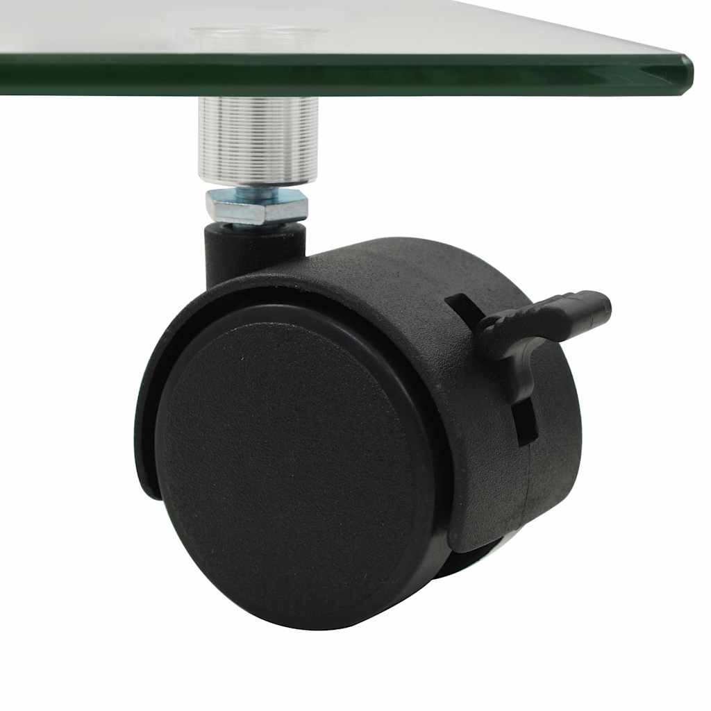 Plant Rollers 4 pcs 35x35 cm Tempered Glass Square